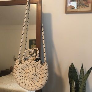 Circle woven Zara bag